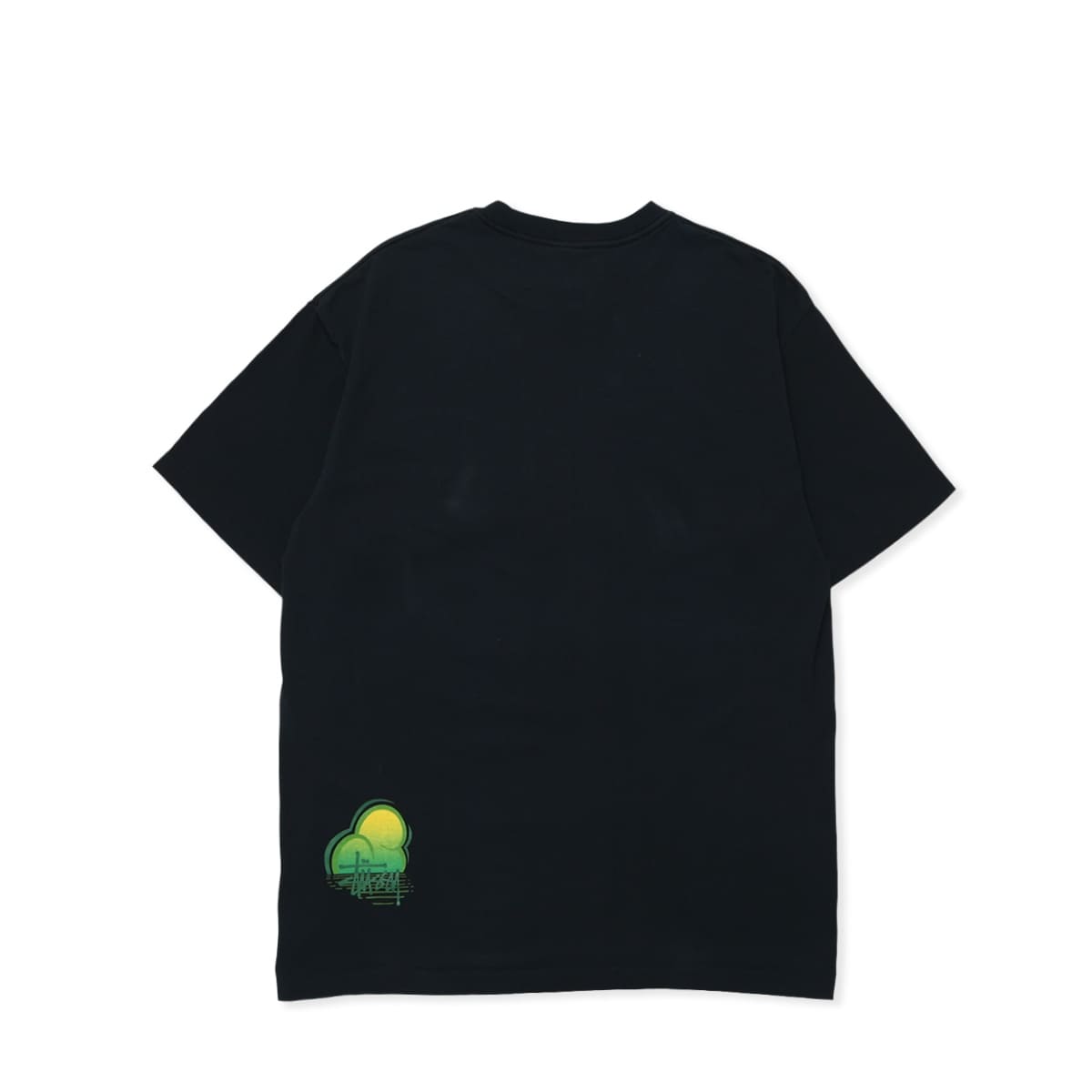 Stussy Silver-Tag Made in USA KAWS Collaboration TEE BLACK