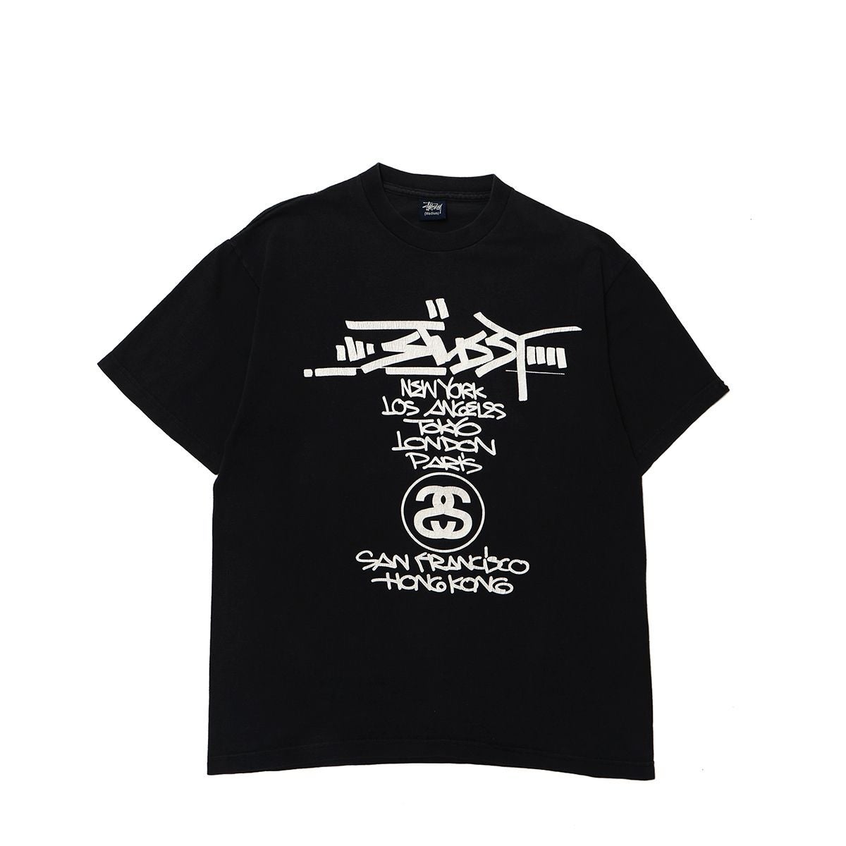 Stussy 00s Navy-Tag World Tour(KOFIE) TEE NAVY / STS2432 | MFC