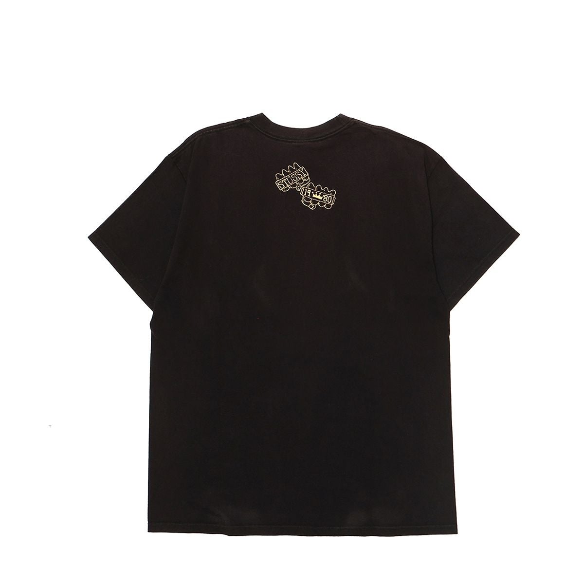 値下げ済みです。stussy フラッグ ☆非売品☆ Stussy Black&Red-Tag N.Y. Statue of Liberty SS-Link TEE BLACK