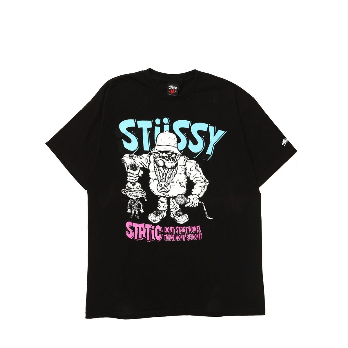 Stussy Black&Red-Tag PETER BAGGE TEE BLACK / STS2434 | MFC STORE