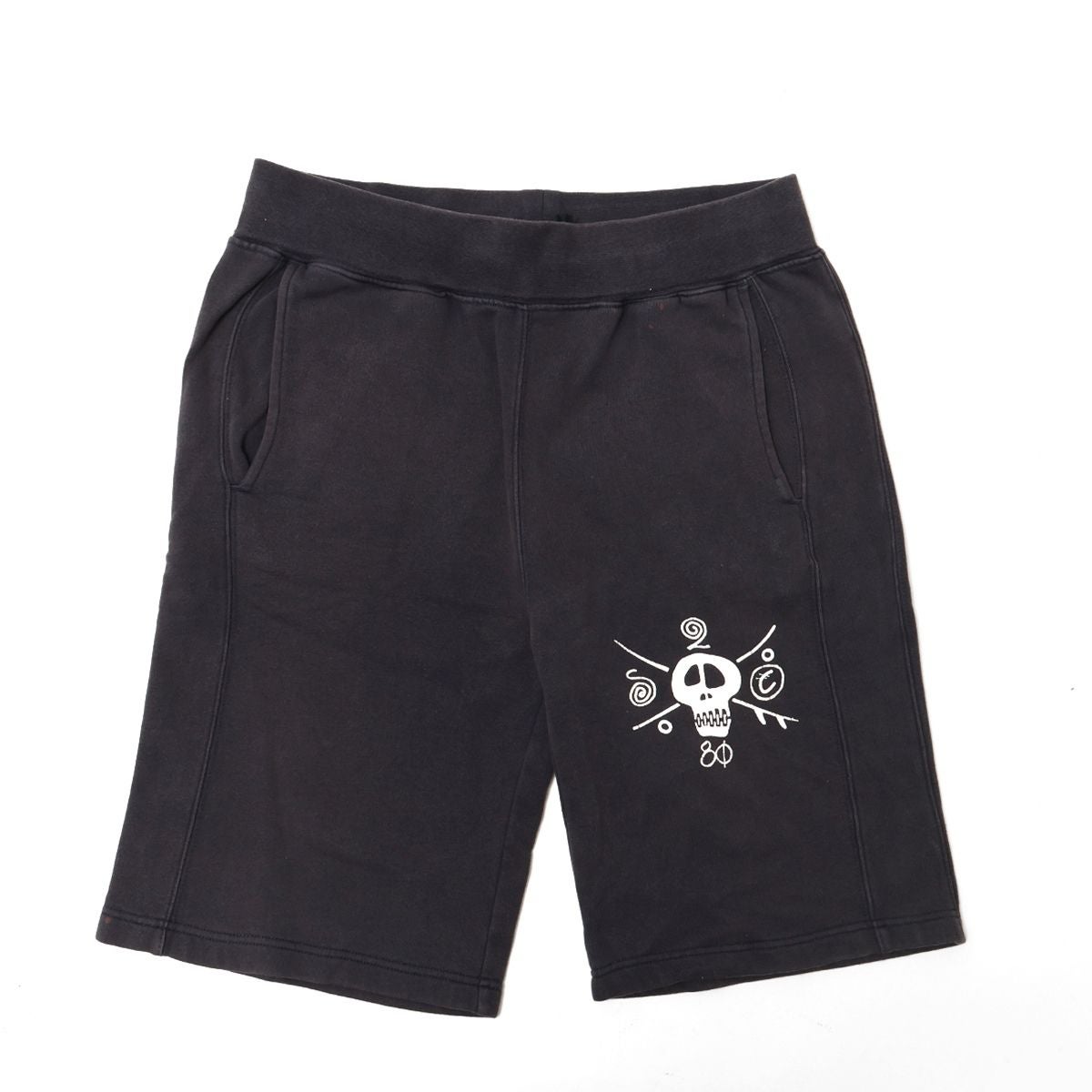 Stussy 00s Surf＆Skate Skull SWEAT SHORTS NAVY / STS2444 | MFC