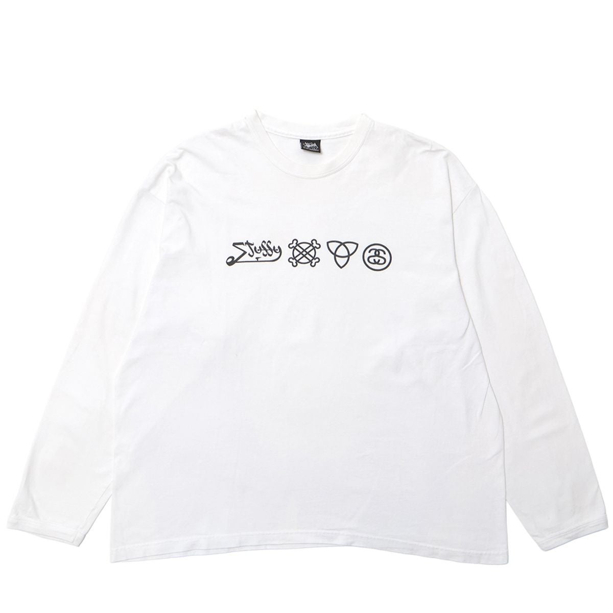 Stussy 00s Led Zeppelin ?｢/Four Symbols Sampling TEE WHITE