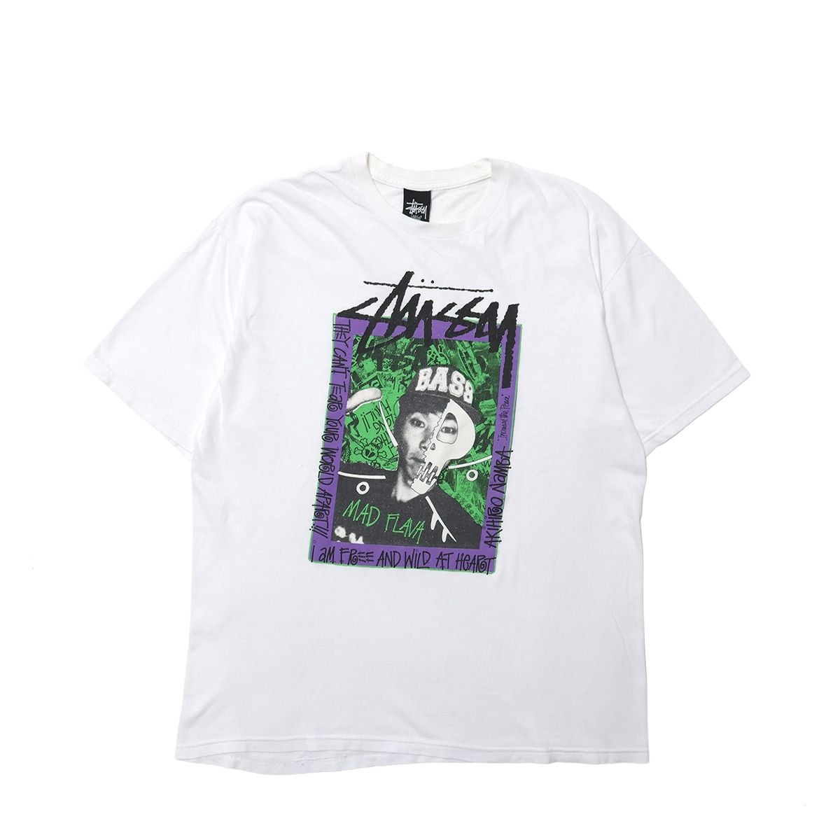 Stussy 10s Akihiro Namba(Hi-Standard) TEE WHITE / STS2519 | MFC