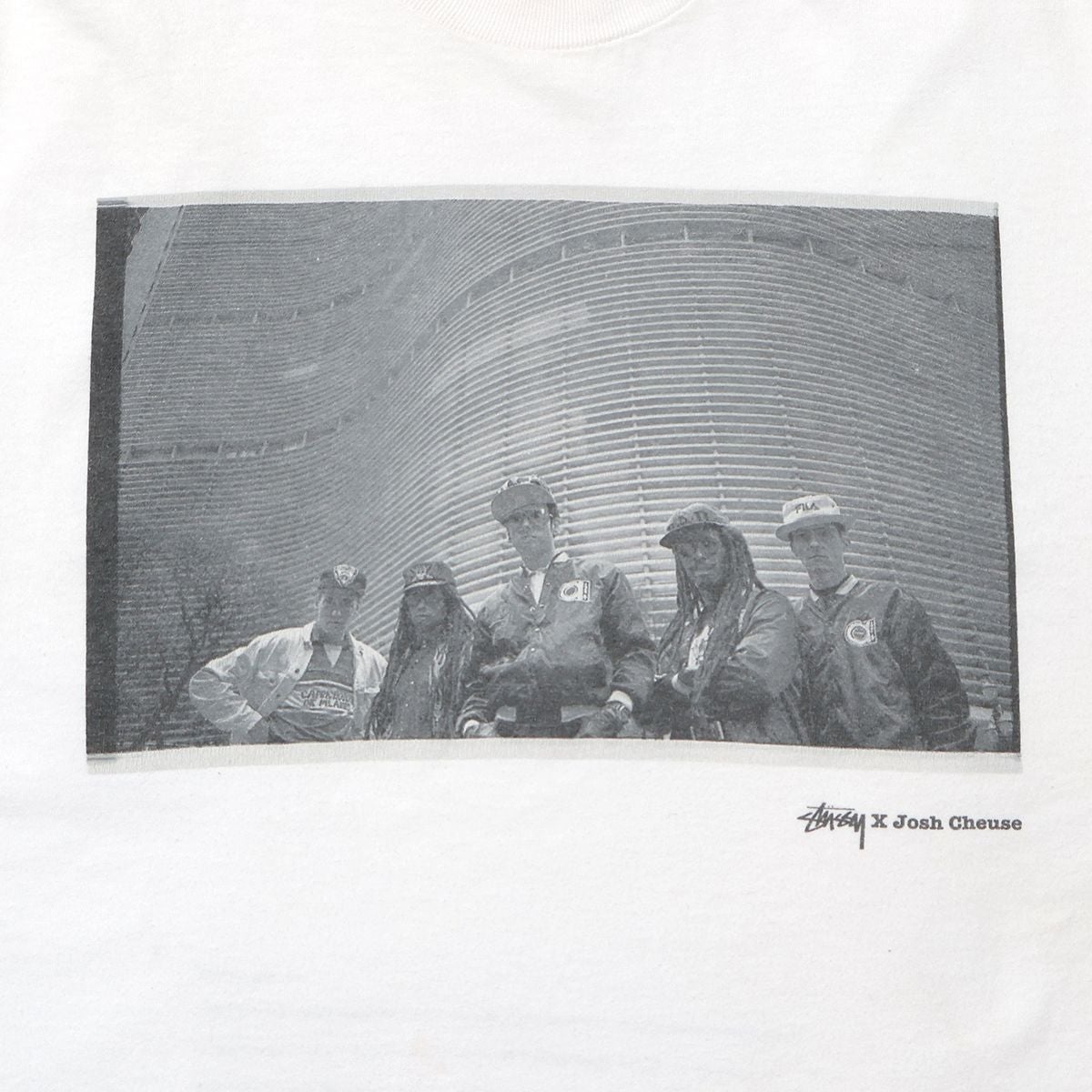 Stussy 00s Josh Cheuse/Big Audio Dynamite TEE WHITE / STS2522