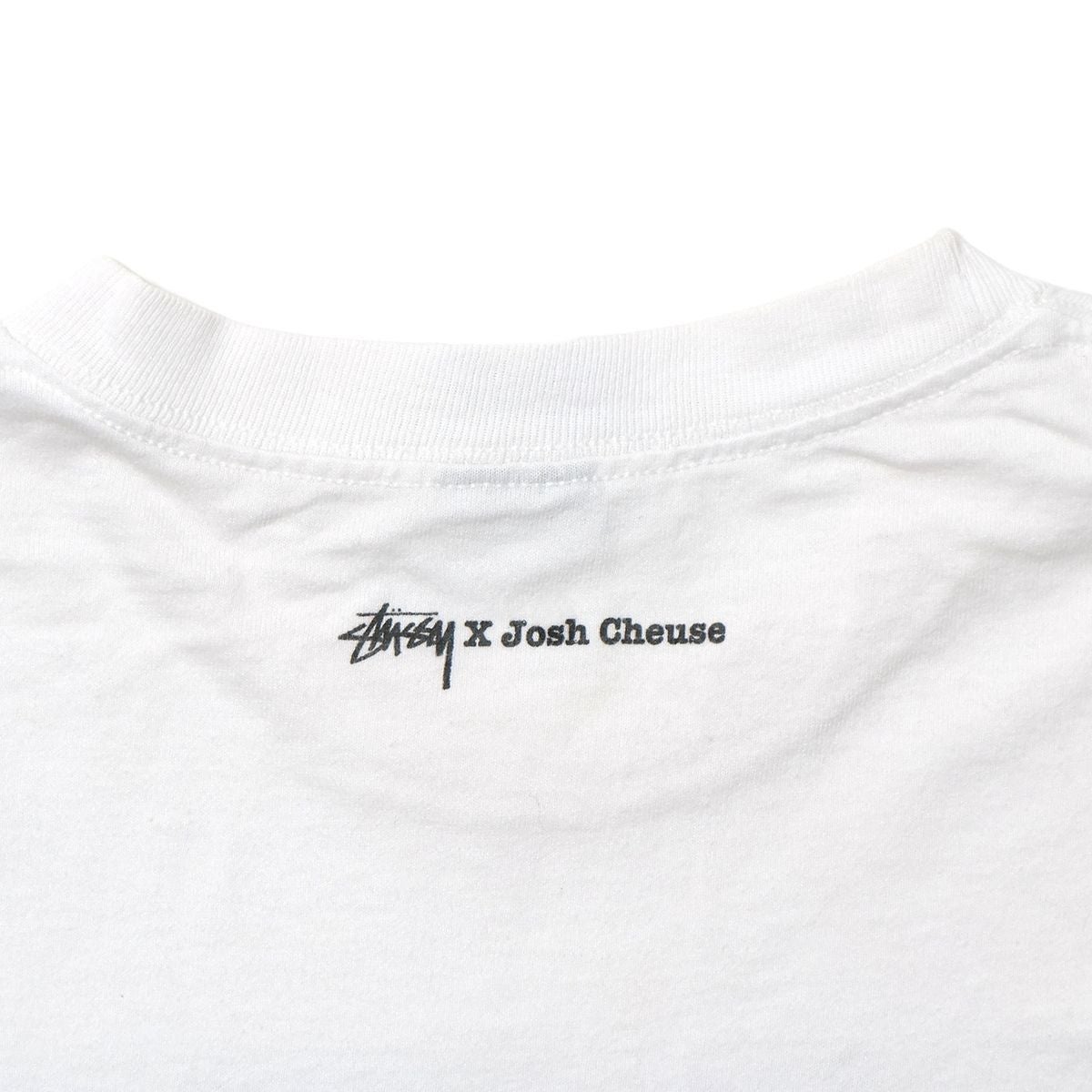 Stussy 00s Josh Cheuse/Big Audio Dynamite TEE WHITE / STS2522