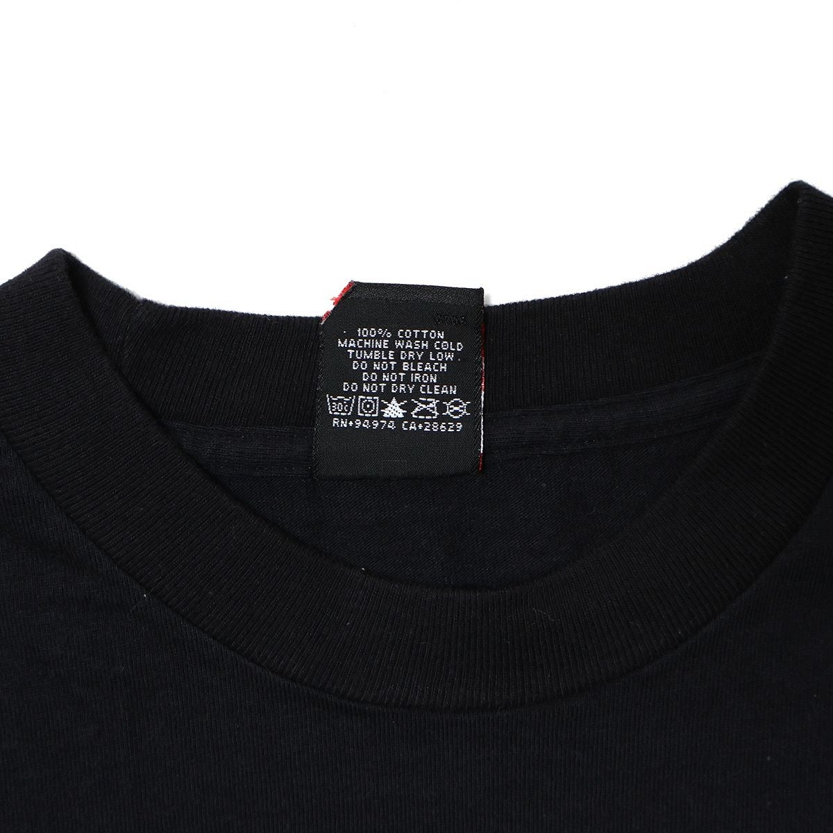 Stussy Black&Red-Tag Josh Cheuse/Liam Gallagher TEE BLACK