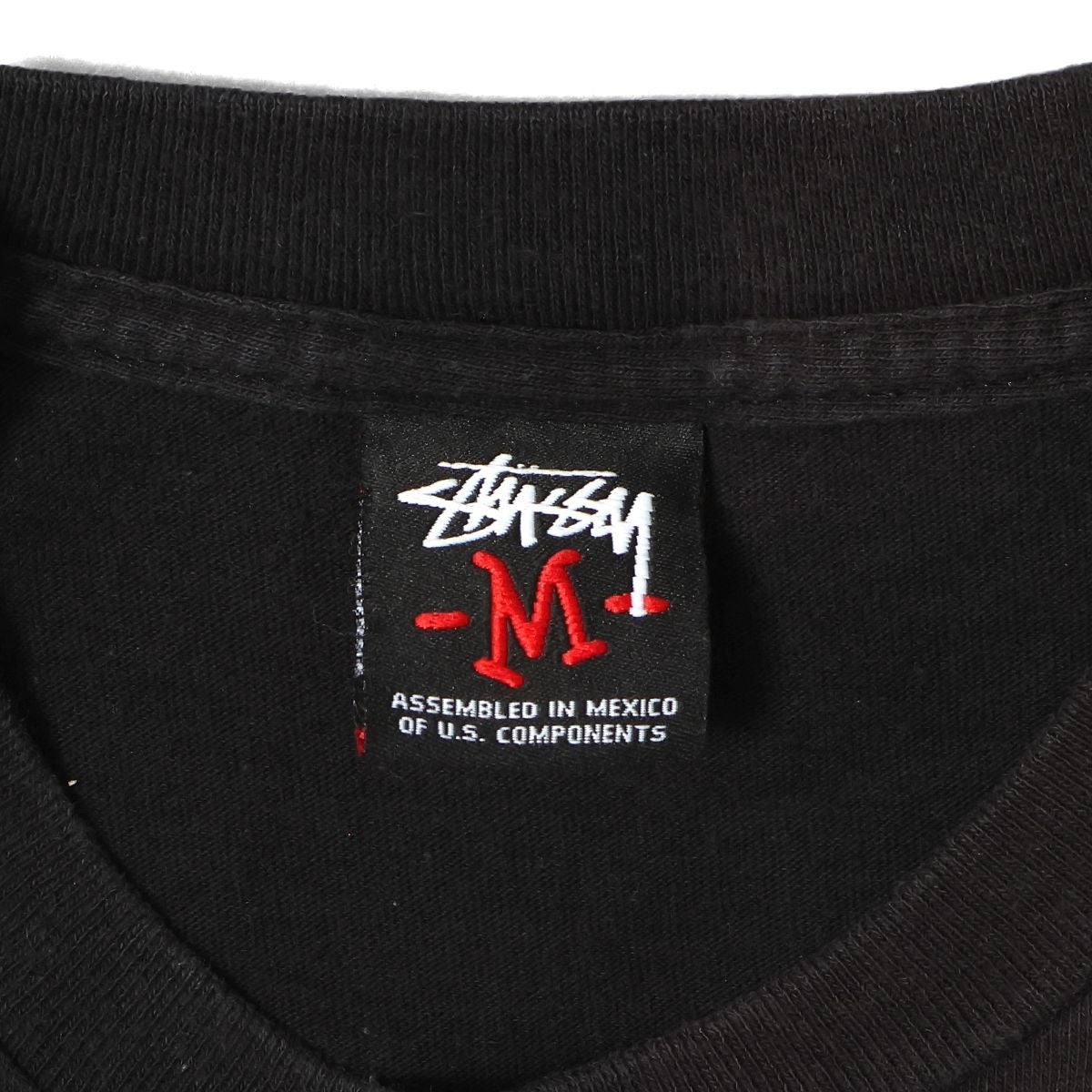 Stussy Black&Red-Tag UNDEFEATED Photo TEE BLACK / STS2527 | MFC