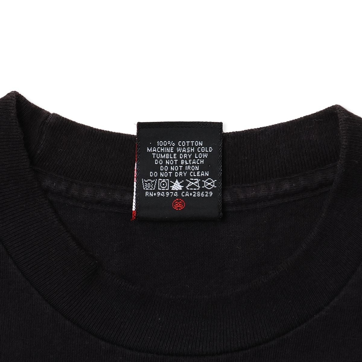 Stussy Black&Red-Tag UNDEFEATED Photo TEE BLACK / STS2527 | MFC