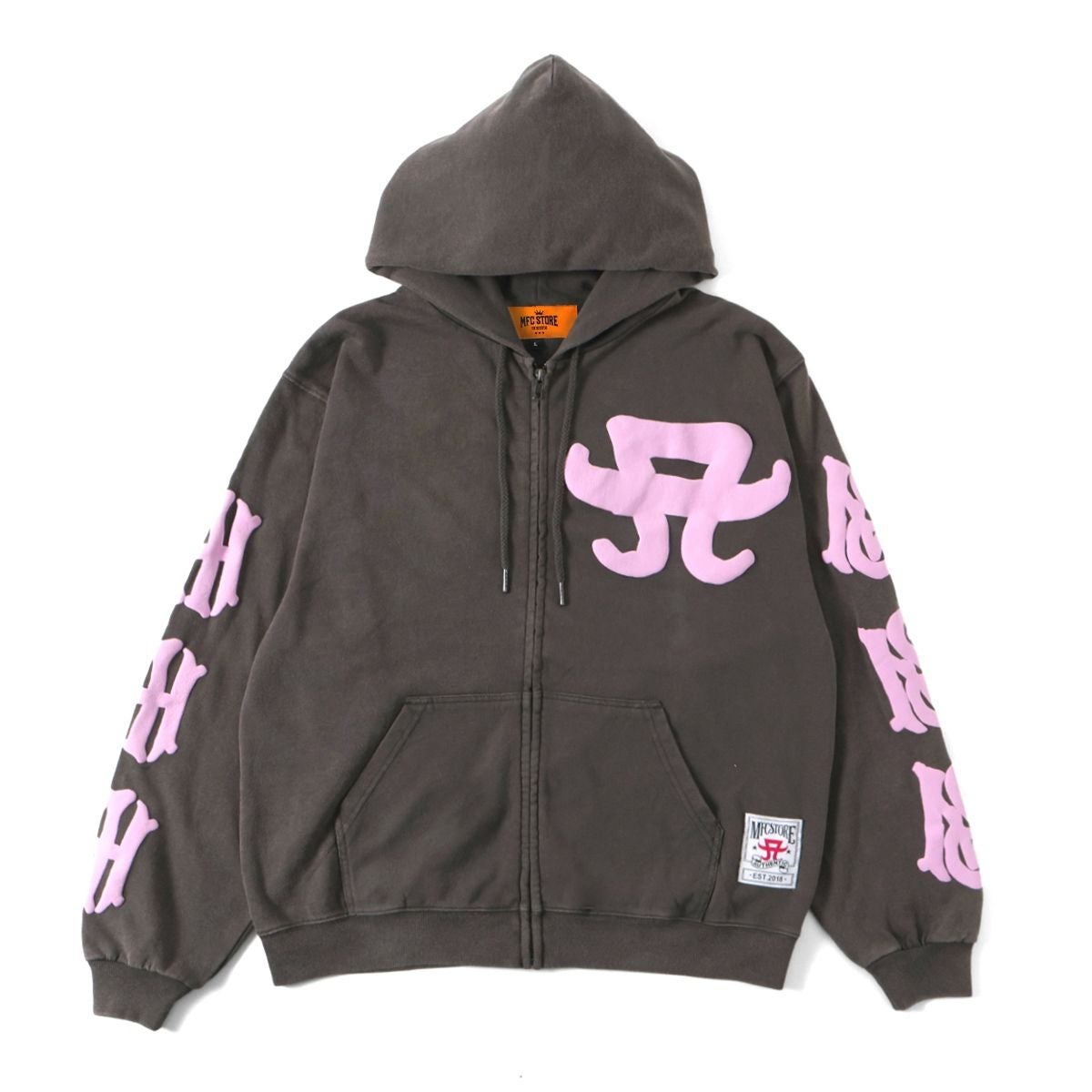 ayumi hamasaki × MFC STORE ORIGINAL FADE ZIP HOODED / mfcha26aw