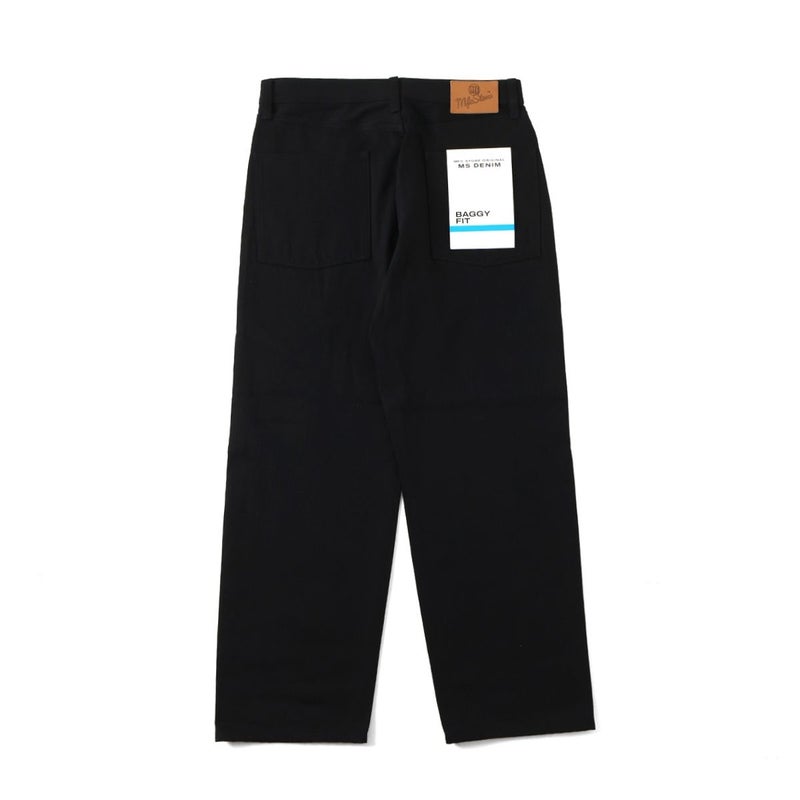 BAGGY FIT BLACK BACK