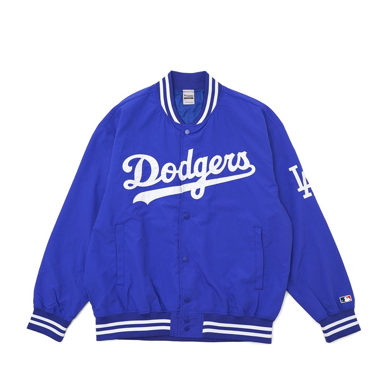 Fanatics MLB LOS ANGELES DODGERS STANDARD LOGO SATIN JACKET