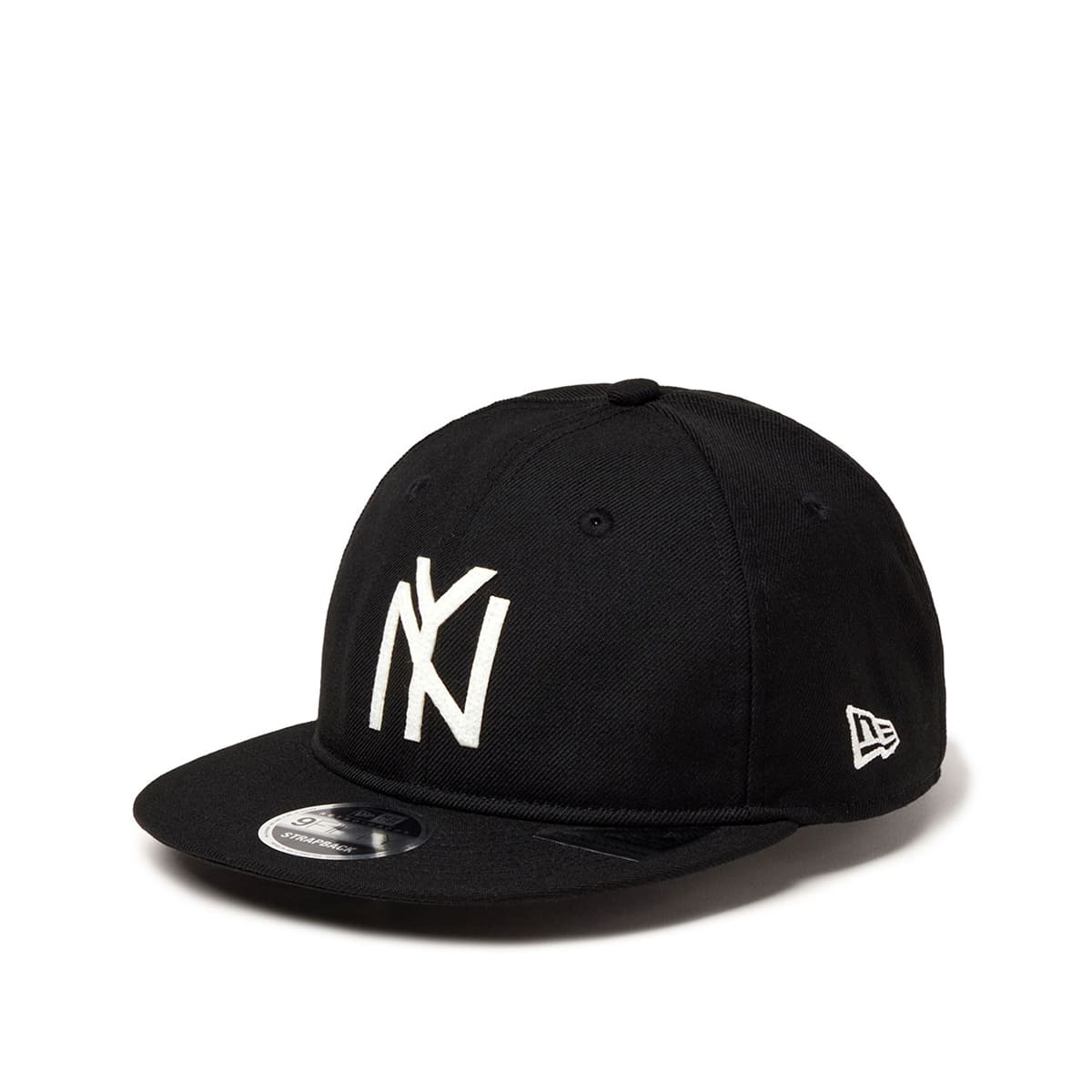 NEW ERA RETRO CROWN 9FIFTY CS NEW YORK BLACK YANKEES WOOL BLK